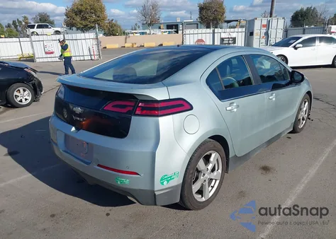 2012 Chevrolet Volt из США, поврежденный, VIN 1G1RH6E46CU114900